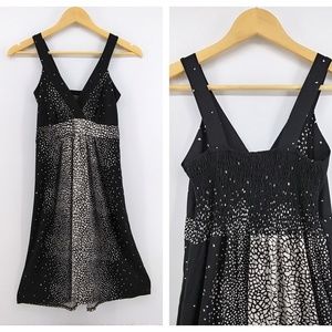 Shoreline Silky Summer Beach Tank Dress Black